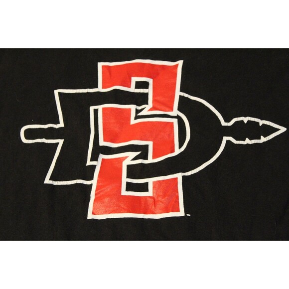 San Diego State Aztecs T Shirt Adult Unisex Size MEDIUM Champion - Picture 1 of 6